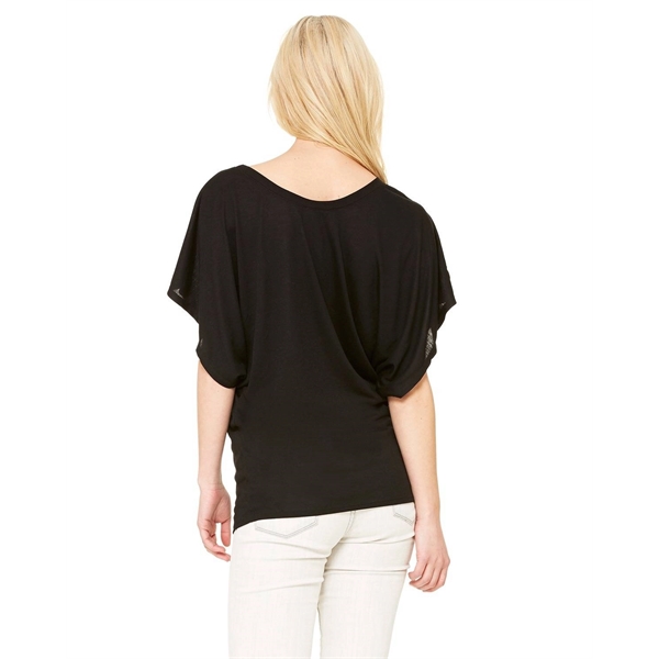 Bella + Canvas Ladies' Flowy Draped Sleeve Dolman T-Shirt