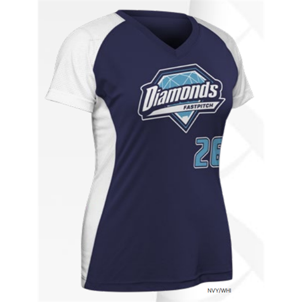 Women's Infinite V-Neck Short Sleeve Jersey