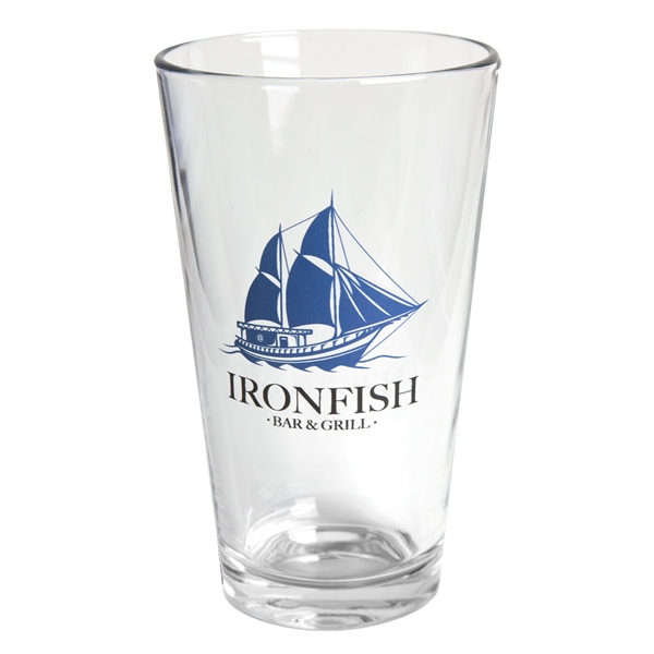 16 oz. Imported Pint Glasses w/ 2 Color Imprint