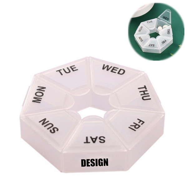 Portable Weekly Pill Organizer