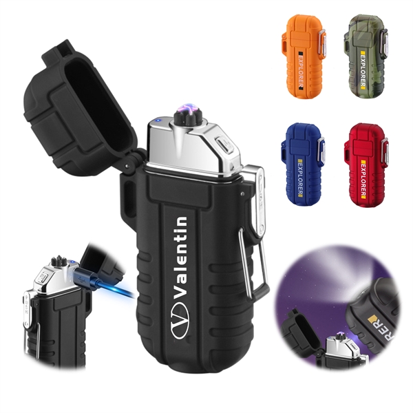 Waterproof Chargable Lighter With Led Light