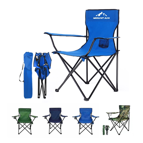 Portable Outdoor Folding Chair With Carrying Bag