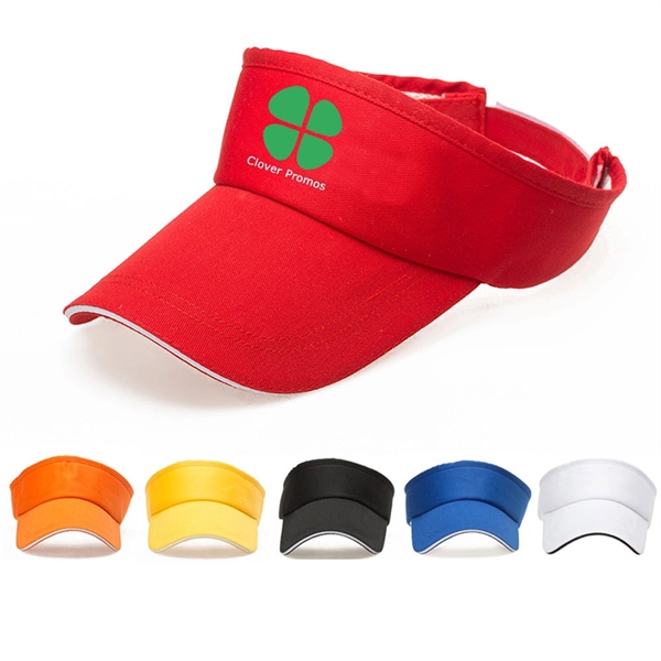 Twill Cotton Visor Cap