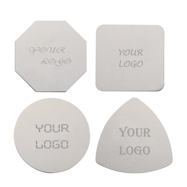 Customized 4'' Stainless Steel Coaster