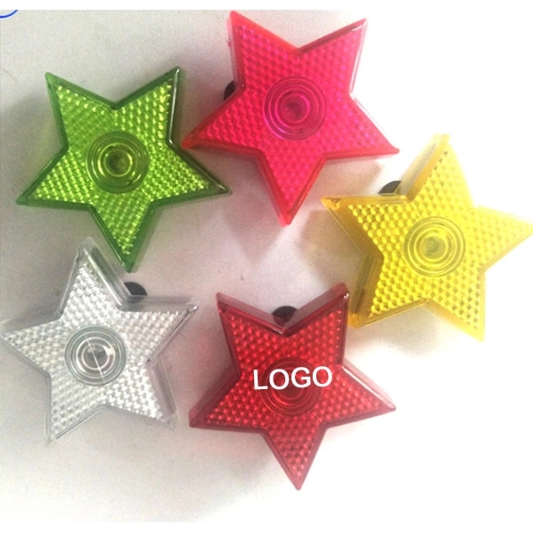 Star Shape bike bicycle reflectors Rear Light