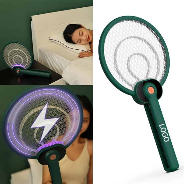 Electric Fly Swatter With Bug Zapper