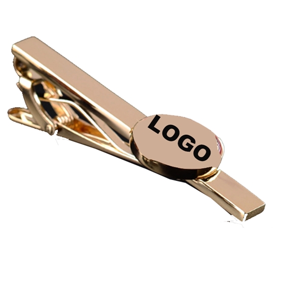 MOQ100 Mental Tie Clip w/ Custom Imprint