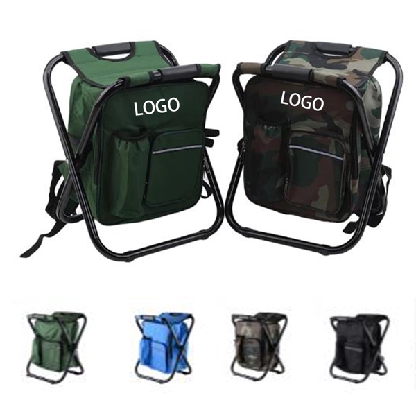 Foldable Fishing Chair With Cooler Bag