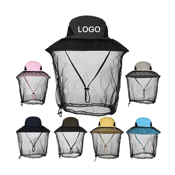 Collapsible Anti-mosquito Mesh Cap