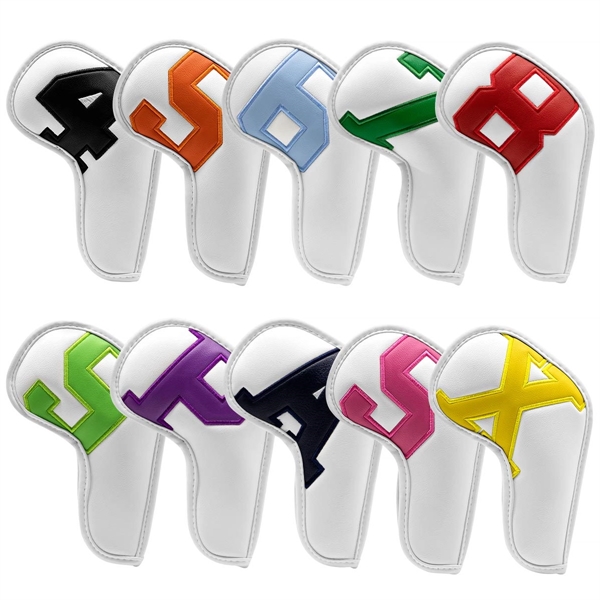 Golf Iron Covers 10pcs