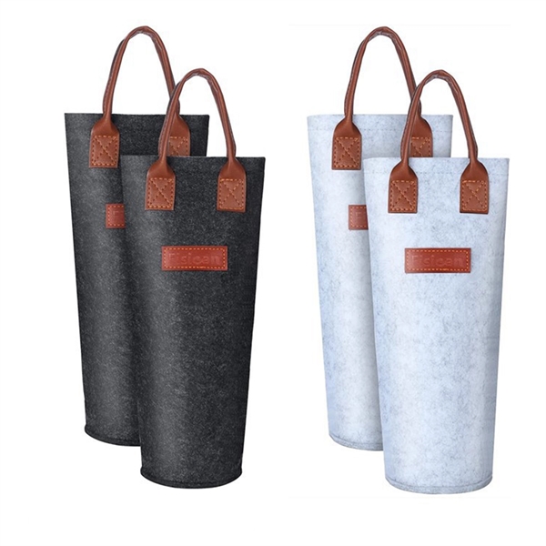 Reusable Single Wine Tote Bag