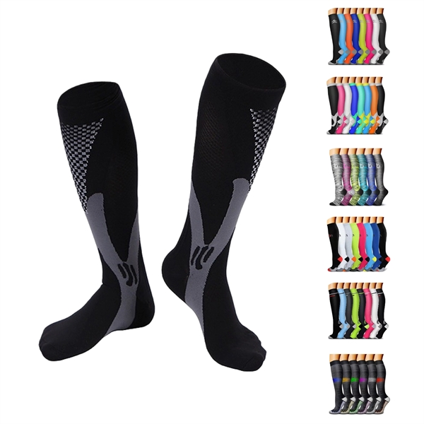 Leisure Sports Long Tube Elastic Compression Socks