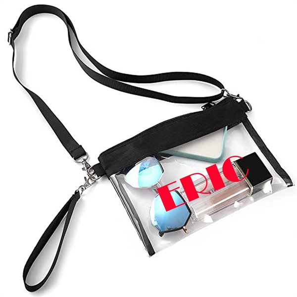 Clear Purse Bag Crossbody Shoulder For Travel Sporting Event