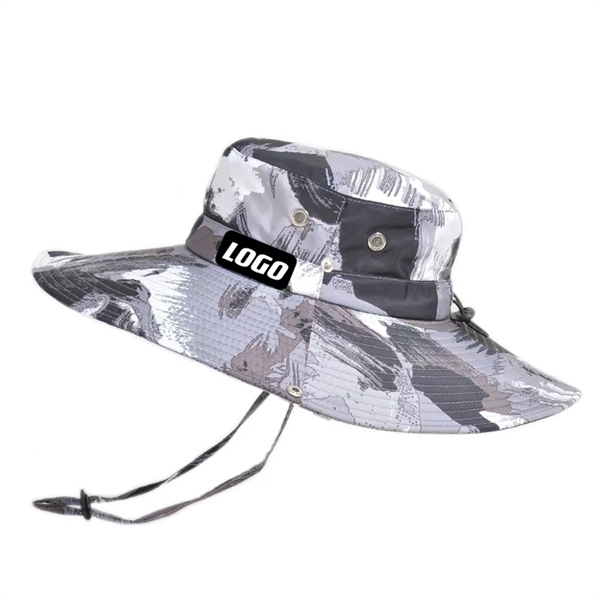 Camouflage Outdoor Sun Hat For Hiking