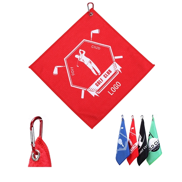 Square Waffle Golf Towel