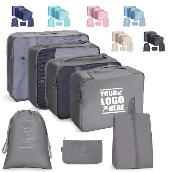 Lightweight Travel Packing Cubes 7 Set For Suitcases