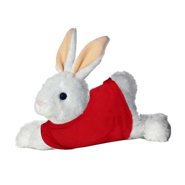 8" White Bunny Stuffed Animal