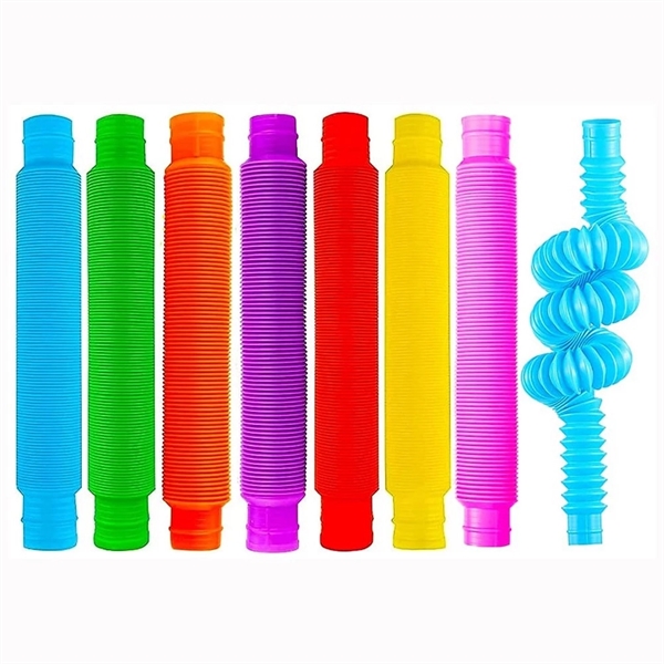 6 colors Pop Tubes Sensory Toys
