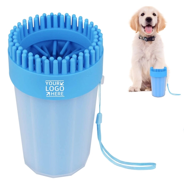 2 in 1 Silicone Dog Paw Cleaner
