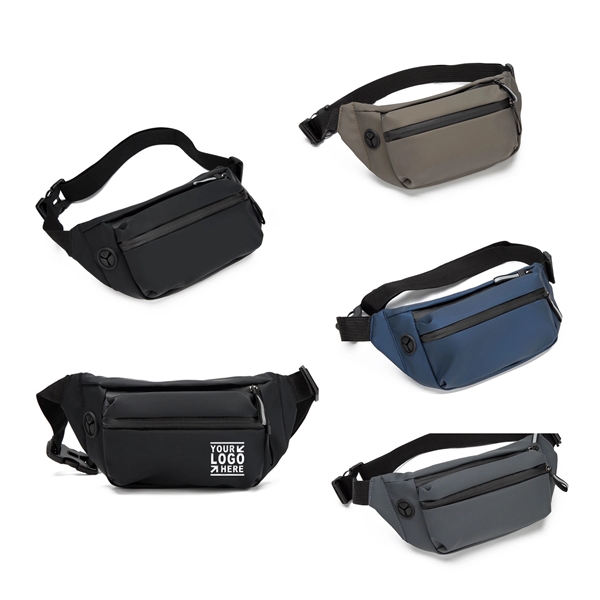 Deluxe 2 Zipper Fanny Pack