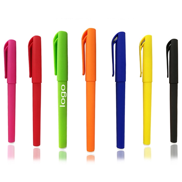 Smooth Advertising Pen with Cap