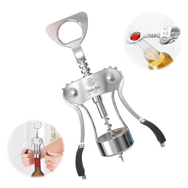 Beer Red Wine Dual-Purpose Multifunctional Corkscrew Bottle