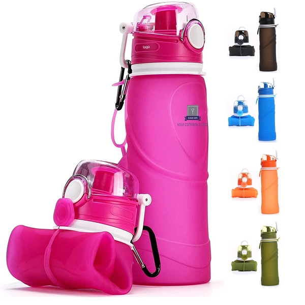 Collapsible Silicone Water Bottle