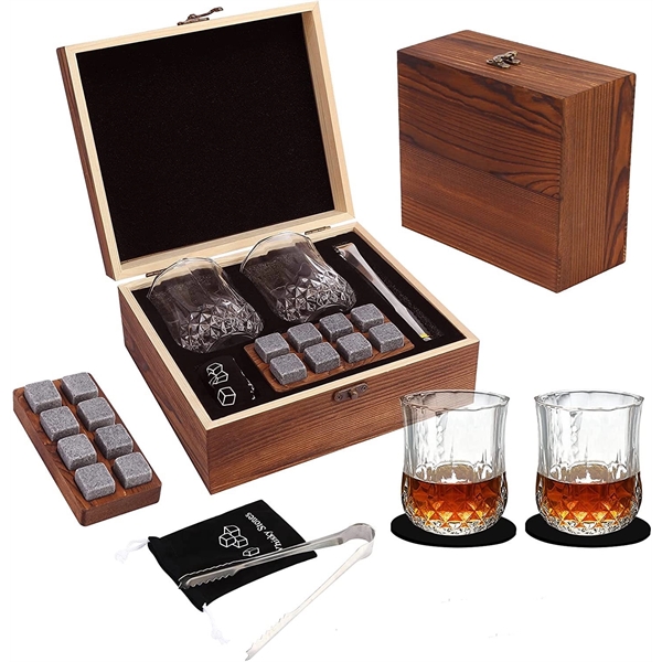 Whisky Stones Glass Gift Set