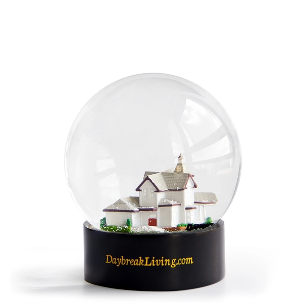 4"D Snowglobe Ornament