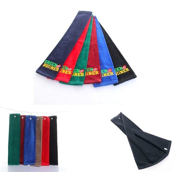 16x25 Tri Folded Golf Towel