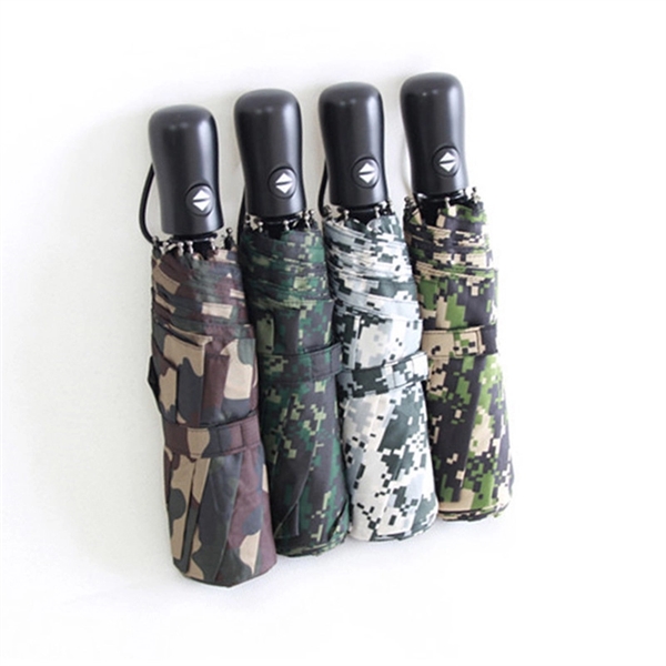 45'' Custom Logo camo Auto Umbrella