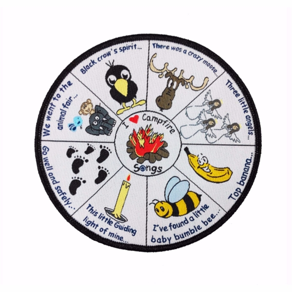 2.5" Embroidered Sewn on Patches