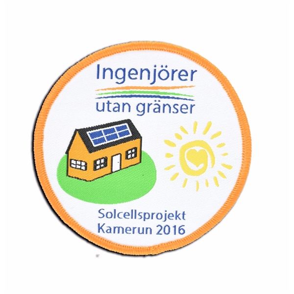 100% Embroidered Sewn on Patches