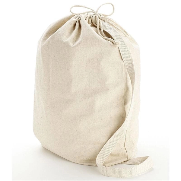 Q-TeesA® Large Canvas Laundry Bag