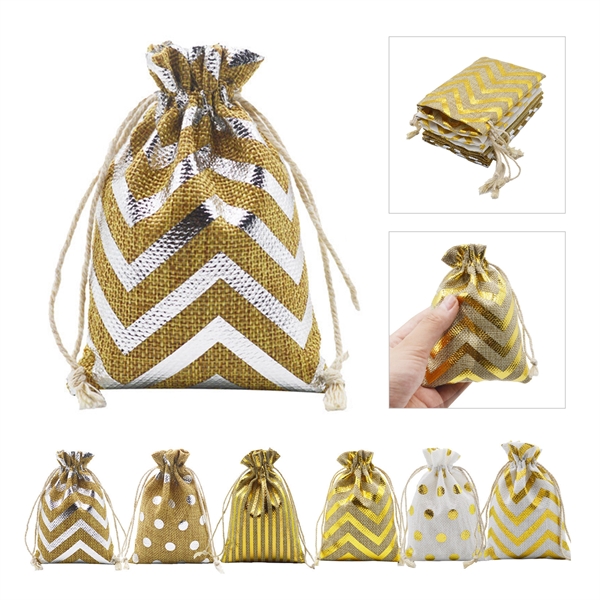 24 Pcs Christmas Advent Calendar Bag