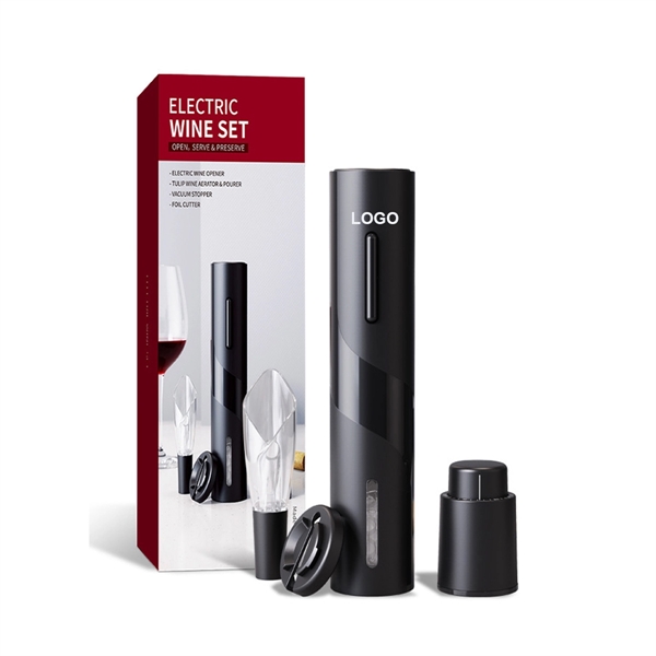 Automatic Electric Wine Bottle Opener Set