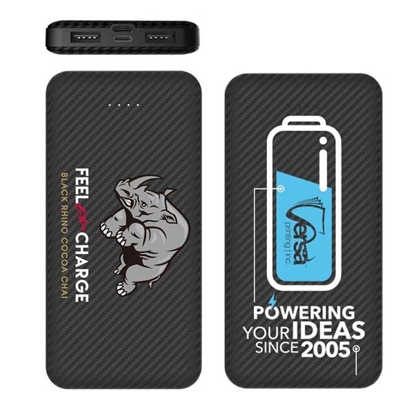 Outdoors CARBON FIBER POWER BANK 10000mAh