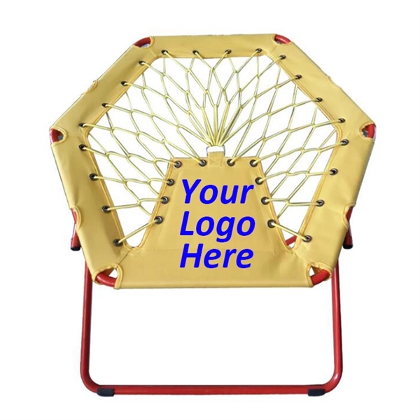 Hexagon Mesh Portable Folding Bungee Chair