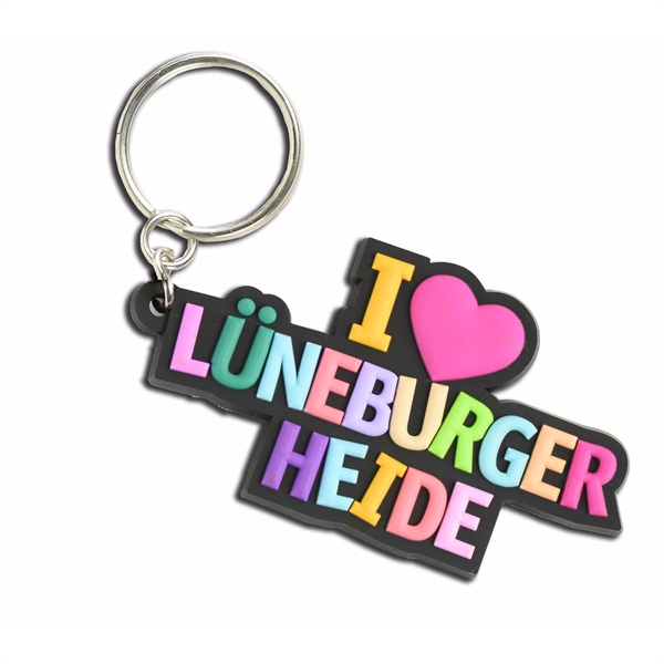 2.5 inch 3-D PVC KEY TAGS