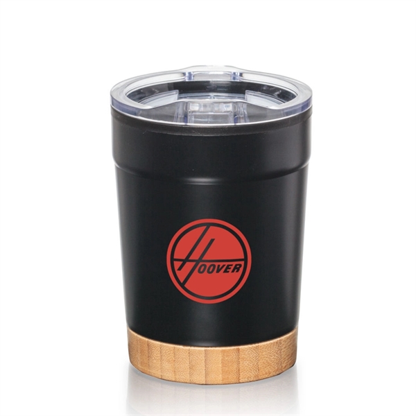 Eduardo Double Wall Tumbler w/Bamboo Base - 12oz