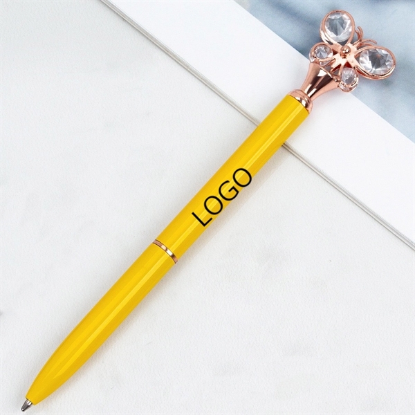 Diamond Butterfly Ballpoint Pen