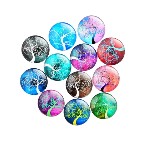 Customized Glass Fridge Magnets
