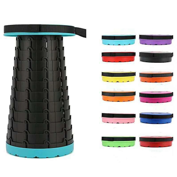 Outdoor Portable Telescopic Folding Stool
