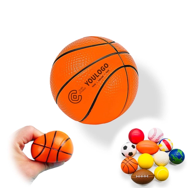 2.5" PU Stress Reliever Ball
