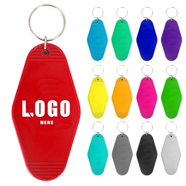 Plastic Hotel Key Tag