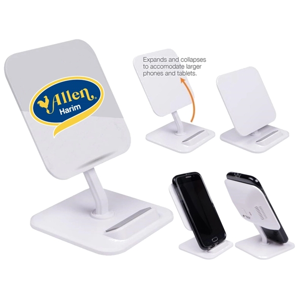 10W Desktop Phone Holder Wireless Charger