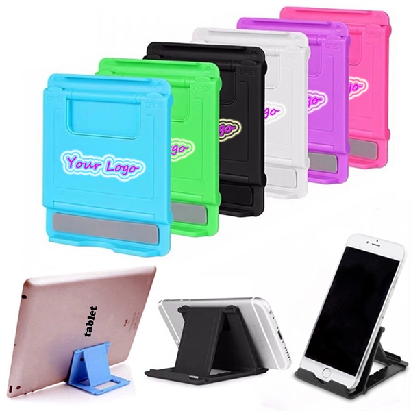 Cell Phone and Tablet Plastic Folding Stand
