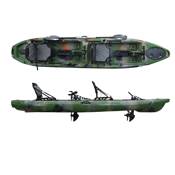 ROMANCE VK-12 14'FT  2 Person Pedal Drive Propeller Kayak