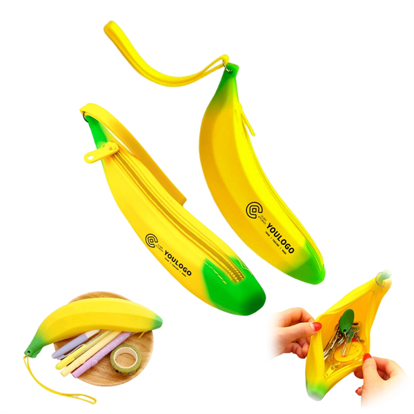 Attractive Banana Pencil Pouch Case