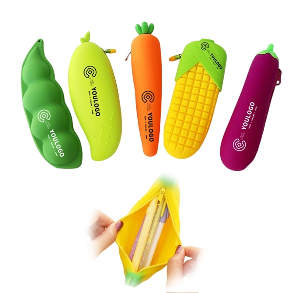 Attractive Vegetable Pencil Pouch Case